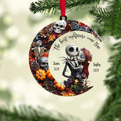 Couple Ornament Personalized Halloween Gifts