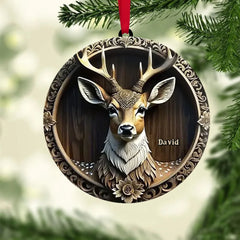 Deer Hunter - Personalized Hunting Ornament