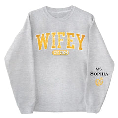 sweatshirt-sports grey